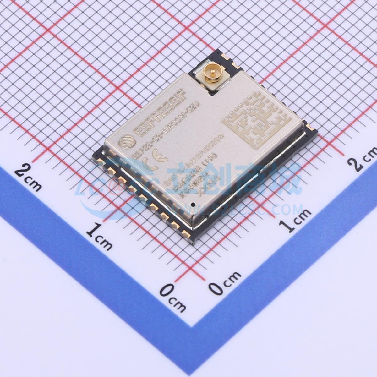 Smart Home Module Iot - 5 adet ESP32-C3-WROOM-02U-N4 SMD-19P ESP32-C3 Bluetooth5.0