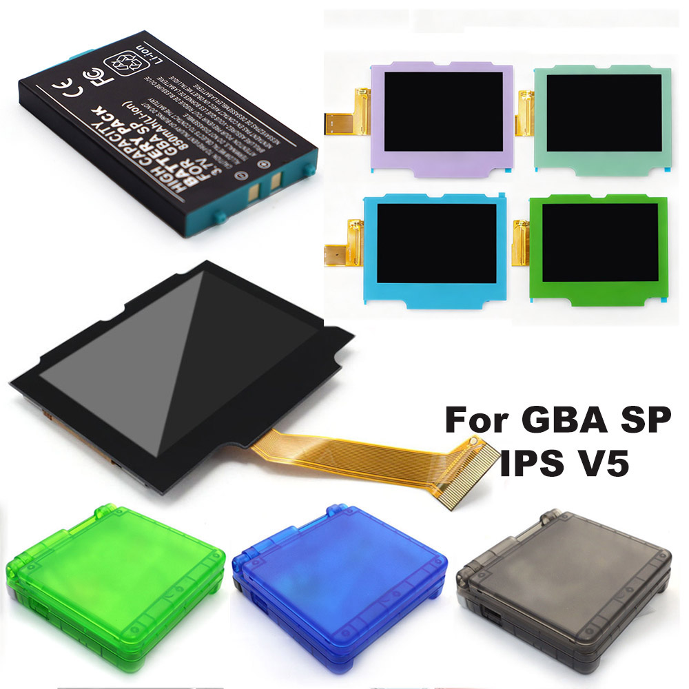 Shelly Plug - GBA SP IPS LCD V5 Kitleri