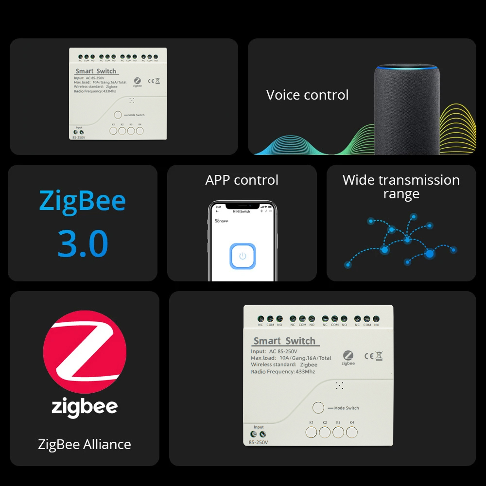Zigbee Röle Kesici 7-32V 85-25 - Tuya 4 Channel incelemesi ve fiyatı