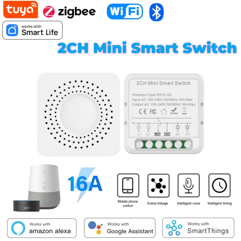 Tuya Mini Akıllı Anahtar WiFi  - Home Assistant Tuya incelemesi ve fiyatı