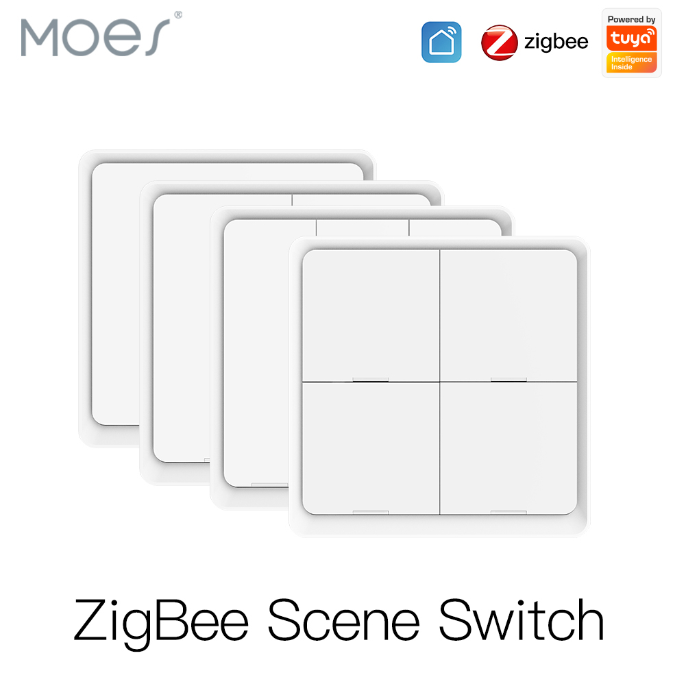 MOES 4 Gang Tuya ZigBee Kablos - Sonoff Basic incelemesi ve fiyatı