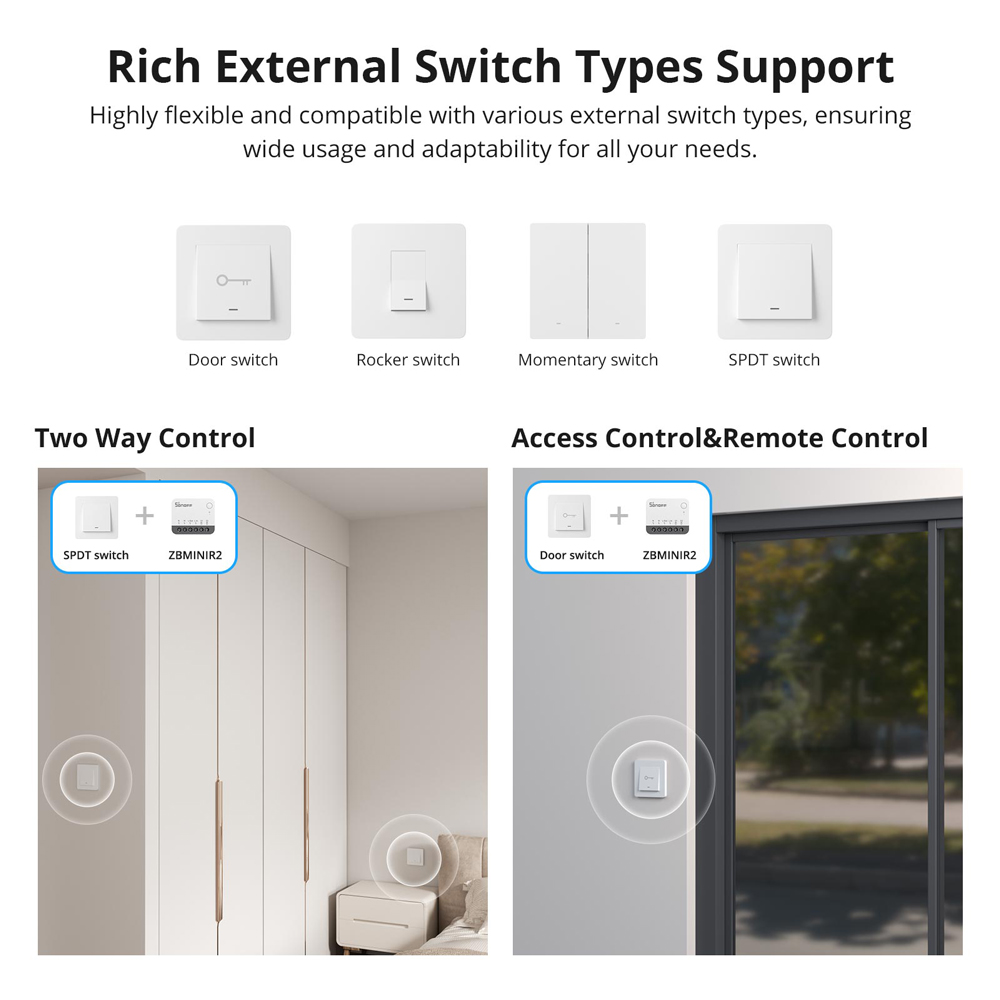 SONOFF ZBMINIR2 Extreme Zigbee - Sonoff Mini R4 incelemesi ve fiyatı