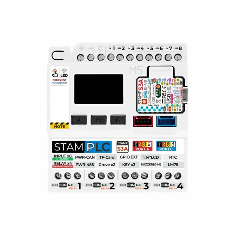 M5stamp PLC Kontrol Cihazı End - Smart Home Module Iot incelemesi ve fiyatı