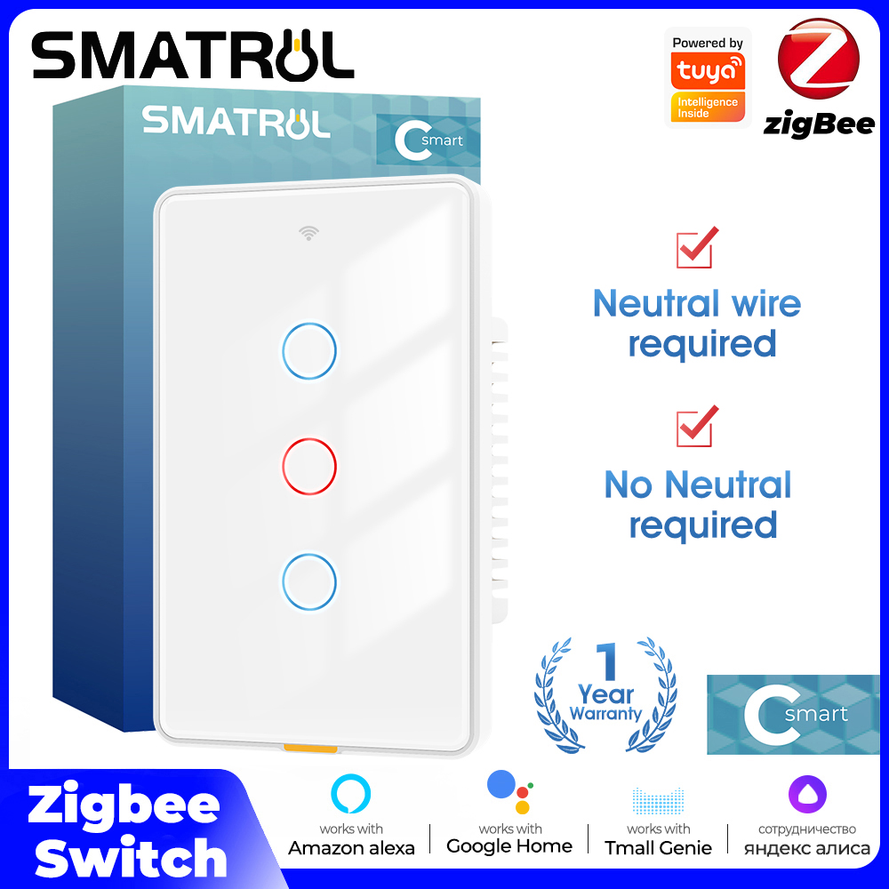 Tuya Zigbee Akıllı Işık Dokunm - Smart Relay Tuya incelemesi ve fiyatı