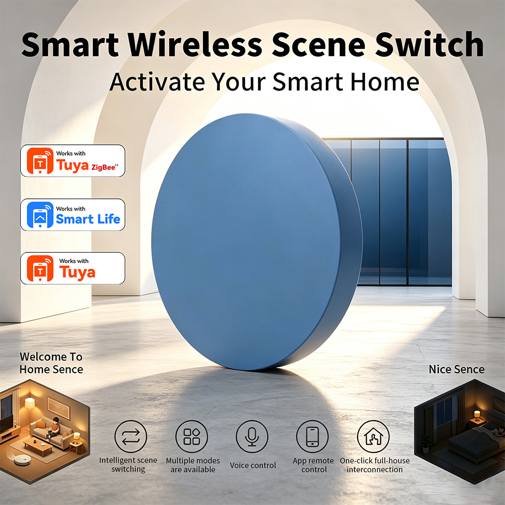 Zigbee Akıllı Sahne Düğmesi Tu - Smart Relay Tuya incelemesi ve fiyatı