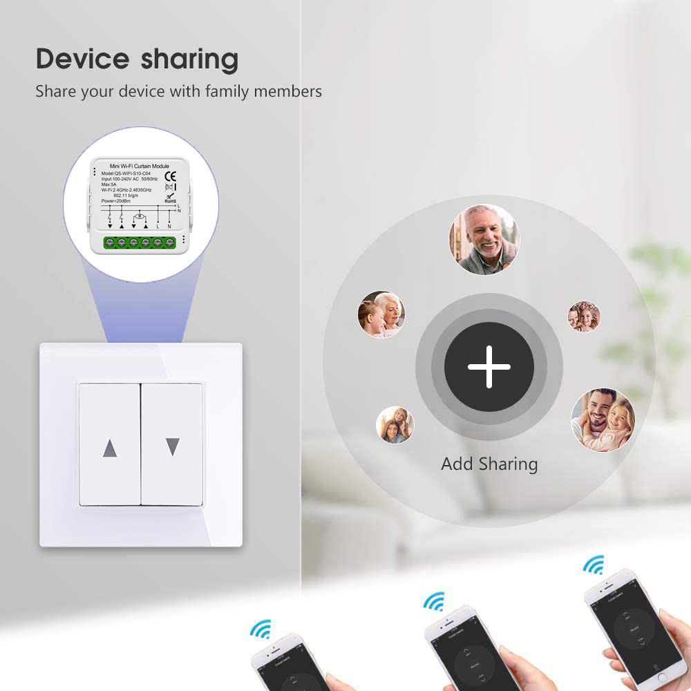 Tuya WiFi Zigbee Akıllı Perde  - Tuya 4 Channel incelemesi ve fiyatı